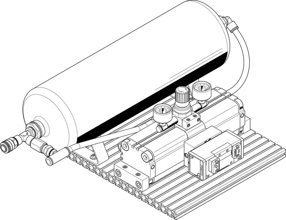 Festo Pressure Booster QS-12 Inlet 2-8/Outlet 4-16bar - 552933