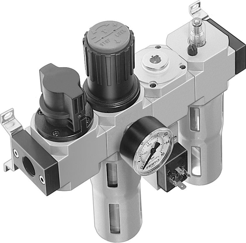 Festo Air Preparation Unit G1/4'' 0.5-12bar 1320l/min 40µm Midi - 185820