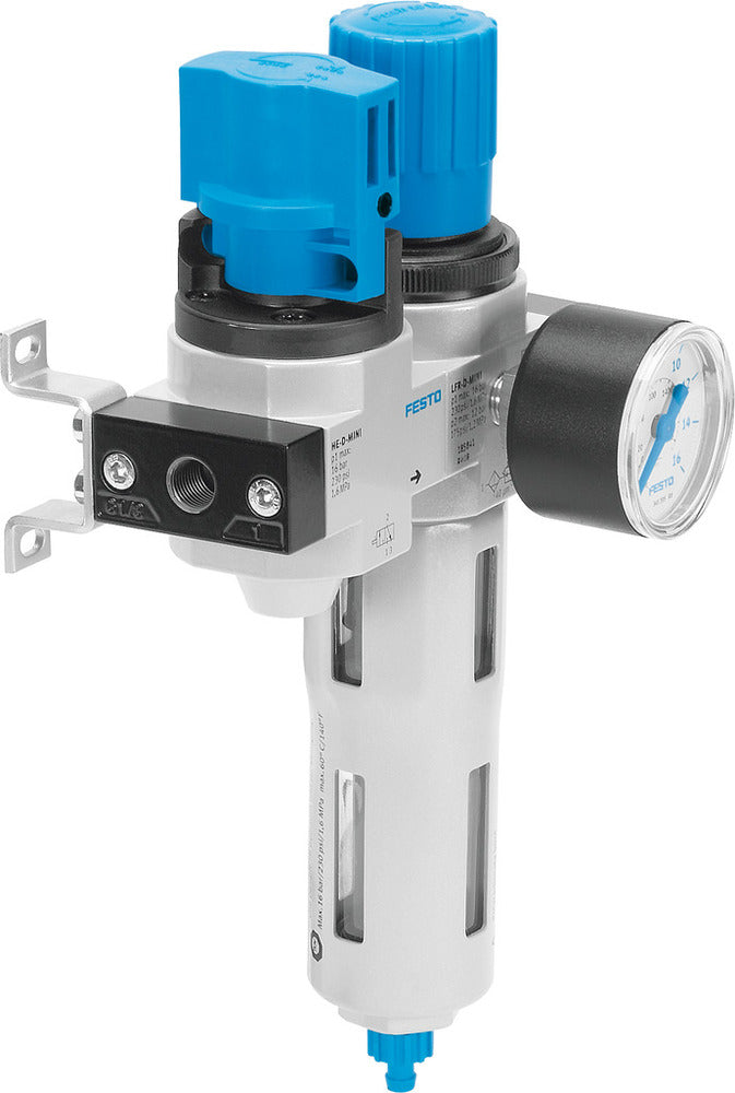 Festo Air Preparation Unit G3/8'' 0.5-12bar 2700l/min 40µm Midi - 185737