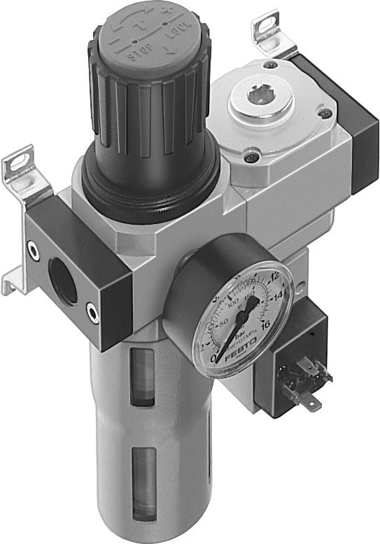 Festo Air Preparation Unit G1/4'' 0.5-12bar 1140l/min 40µm Mini - 185758