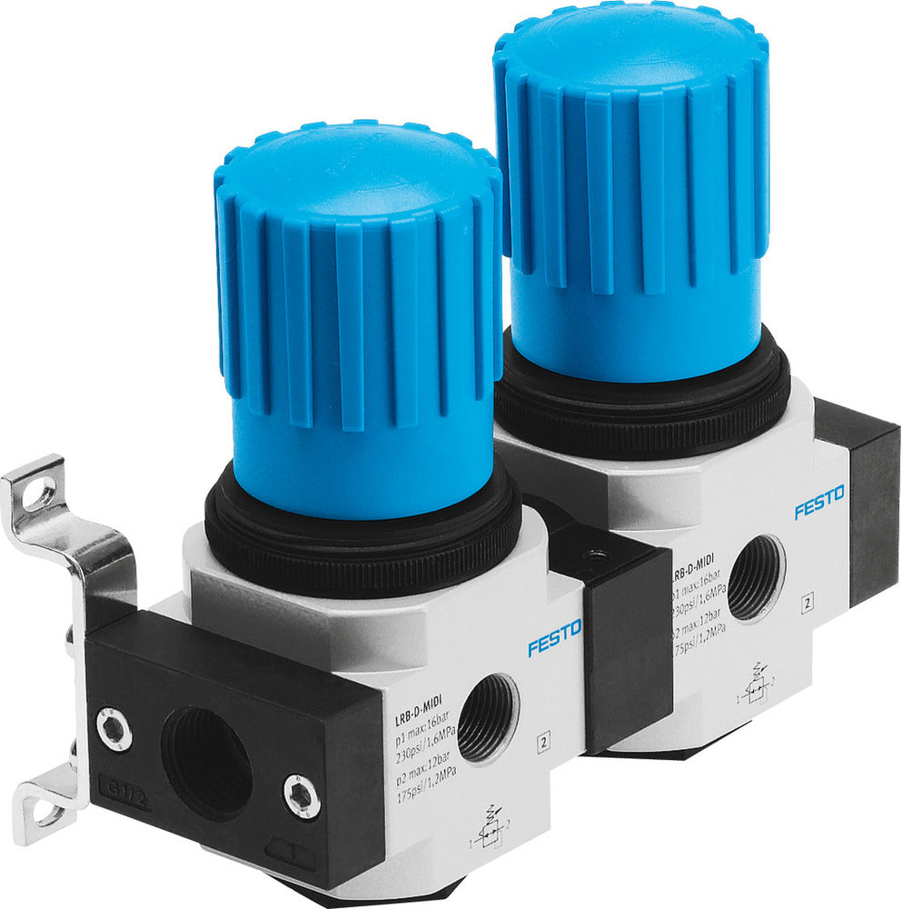 Festo Pressure Regulator Manifold G3/8'' 0.5-12bar 1600l/min Mini - 528955