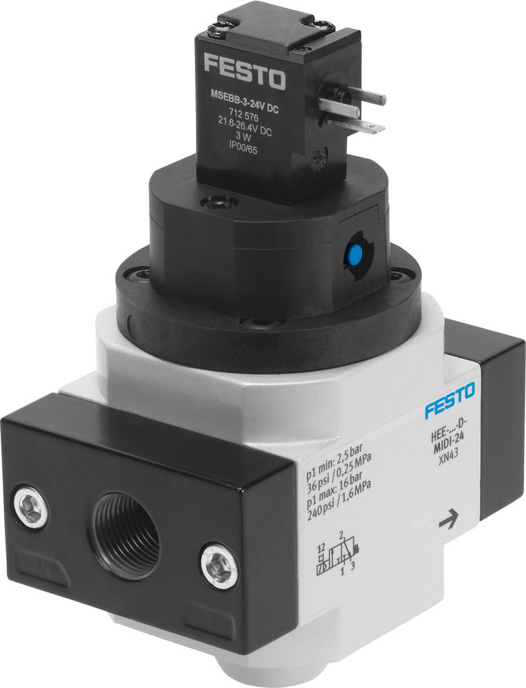 Festo Shut Off Valve G1/4'' 2.5-16bar 2400l/min Midi - 186515