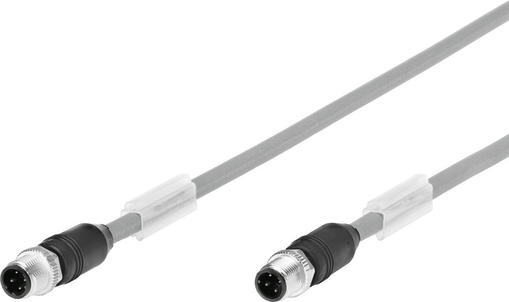 Festo Connecting Cable Plug M12x1 D-coded EN 61076-2-101 5m - 8040449