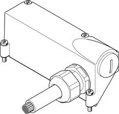 Festo Connecting Cable With Plug 2.5m IP67 IEC 60529 - 560425
