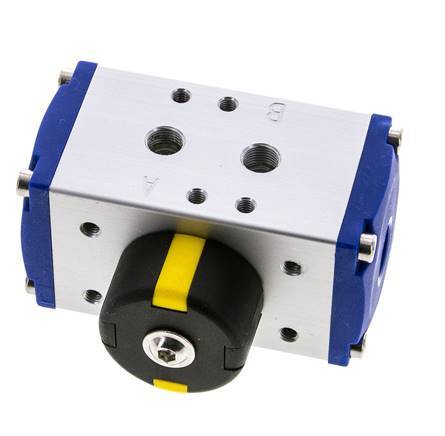 Pneumatic Actuator Double Acting - FKM 10Nm ISO 5211 F03 9 mm PAL 001