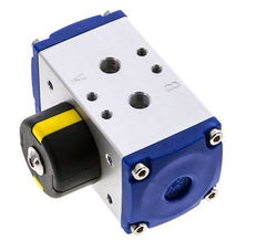 Pneumatic Actuator Double Acting - FKM 10Nm ISO 5211 F03 9 mm PAL 001