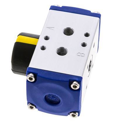 Pneumatic Actuator Double Acting - FKM 10Nm ISO 5211 F03 9 mm PAL 001