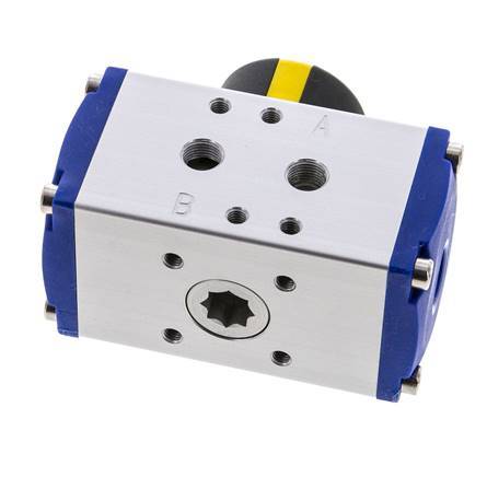 Pneumatic Actuator Double Acting - FKM 10Nm ISO 5211 F03 9 mm PAL 001
