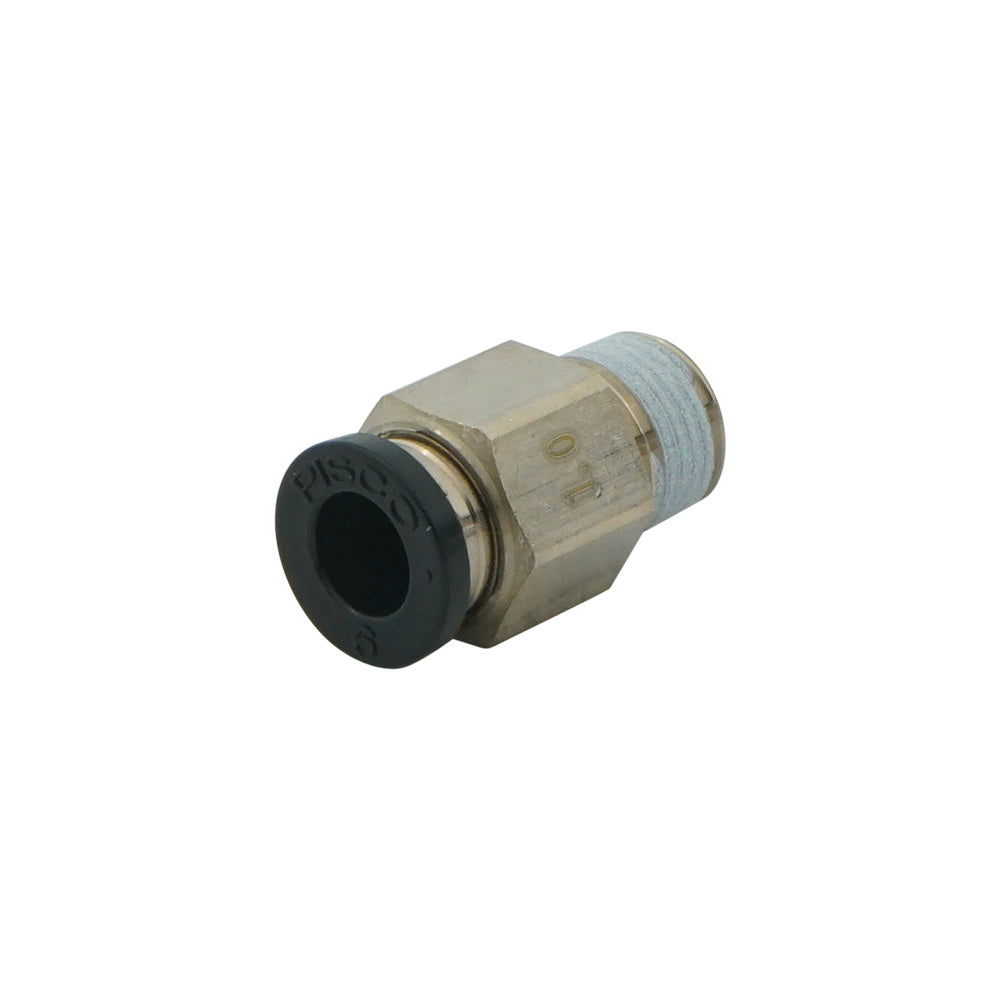 8mm - R1/8" 1.6mm Straight Orifice Fitting