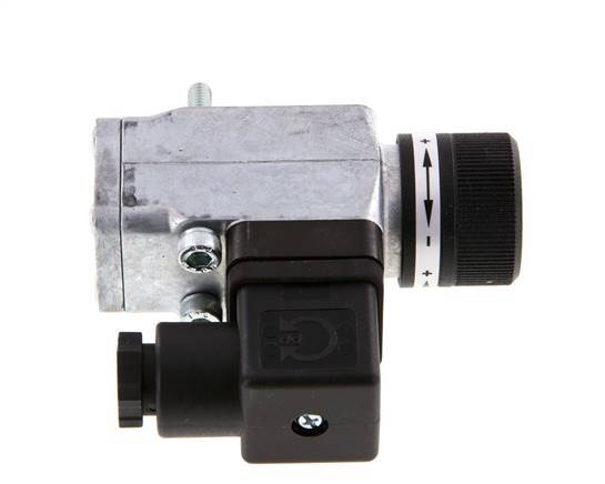 0.2 to 2bar SPDT Zinc Die-Cast Pressure Switch Flange 250VAC DIN-A Connector