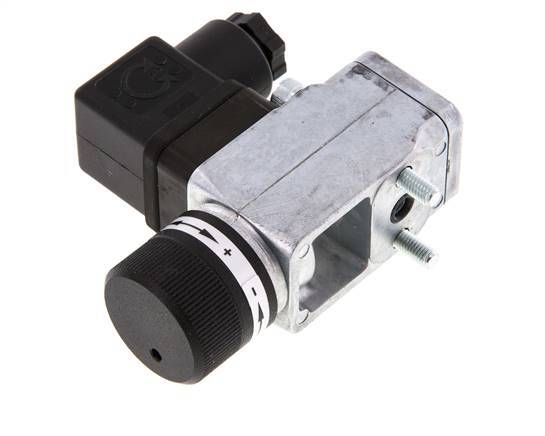 0.2 to 2bar SPDT Zinc Die-Cast Pressure Switch Flange 250VAC DIN-A Connector