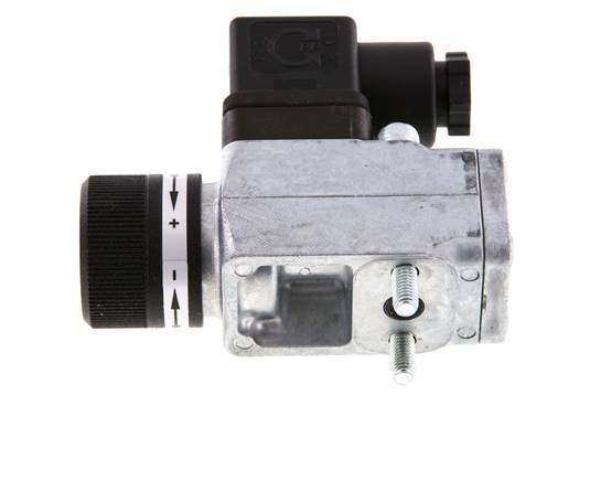 0.2 to 2bar SPDT Zinc Die-Cast Pressure Switch Flange 250VAC DIN-A Connector