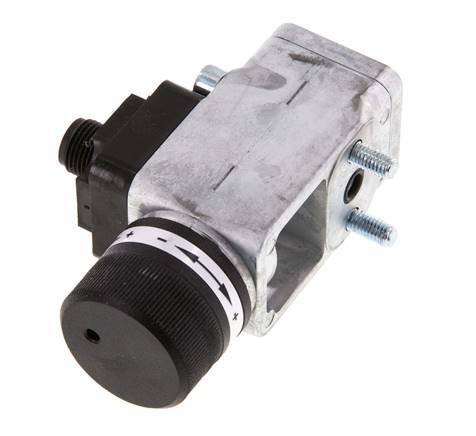 0.2 to 2bar SPDT Zinc Die-Cast Pressure Switch Flange 250VAC 4-pin M12 Connector