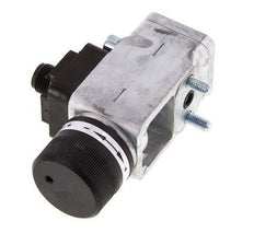 0.2 to 2bar SPDT Zinc Die-Cast Pressure Switch Flange 250VAC 4-pin M12 Connector