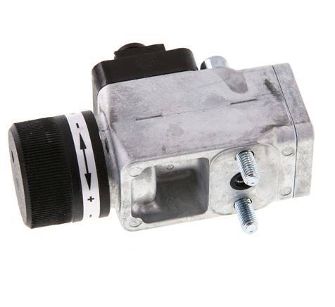 0.2 to 2bar SPDT Zinc Die-Cast Pressure Switch Flange 250VAC 4-pin M12 Connector