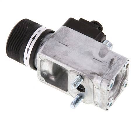 0.2 to 2bar SPDT Zinc Die-Cast Pressure Switch Flange 250VAC 4-pin M12 Connector