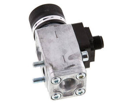 0.2 to 2bar SPDT Zinc Die-Cast Pressure Switch Flange 250VAC 4-pin M12 Connector