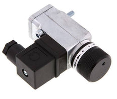 0.5 to 8bar SPDT Zinc Die-Cast Pressure Switch Flange 250VAC DIN-A Connector