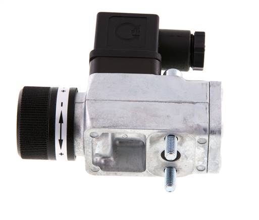 0.5 to 8bar SPDT Zinc Die-Cast Pressure Switch Flange 250VAC DIN-A Connector