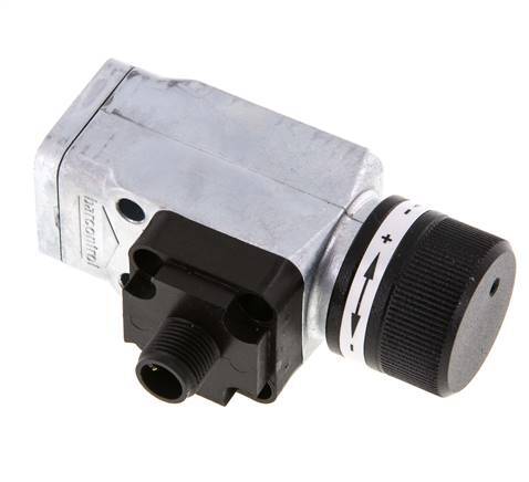 1 to 16bar SPDT Zinc Die-Cast Pressure Switch G1/4'' 250VAC 4-pin M12 Connector