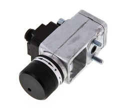 1 to 16bar SPDT Zinc Die-Cast Pressure Switch Flange 250VAC 4-pin M12 Connector