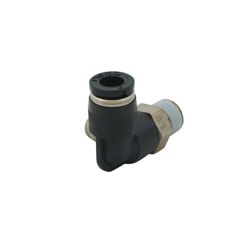 8mm - R1/8" 2.0mm Elbow Orifice Fitting