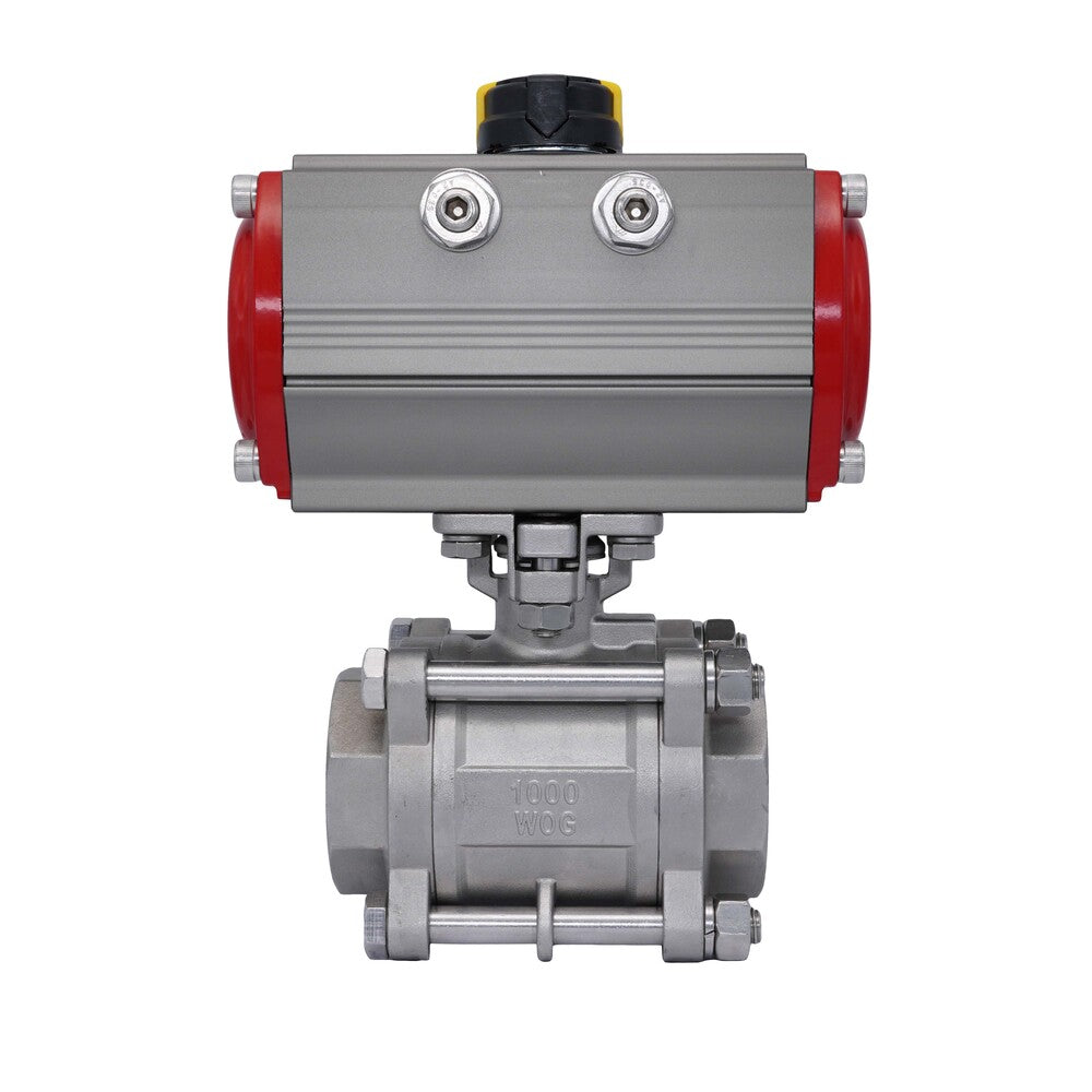 Pneumatic Ball Valve G3'' Stainless Steel Double Acting