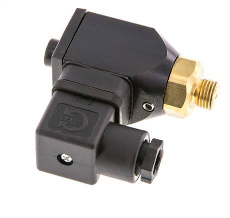 -0.98 to -0.2bar SPDT Aluminium Vacuum Switch G1/4'' 250VAC DIN-A Connector