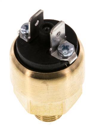 0.3 to 2bar NC Brass Pressure Switch G1/8'' 42VAC/DC Flat Connector