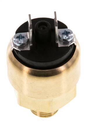 0.3 to 2bar NC Brass Pressure Switch G1/8'' 42VAC/DC Flat Connector