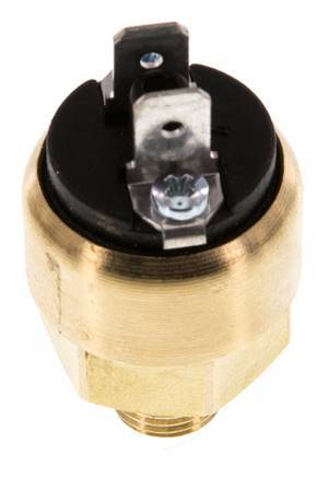 1 to 10bar NC Brass Pressure Switch G1/8'' 42VAC/DC Flat Connector