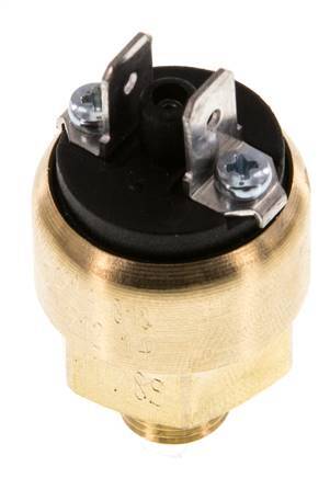 1 to 10bar NC Brass Pressure Switch G1/8'' 42VAC/DC Flat Connector