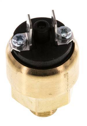 1 to 10bar NC Brass Pressure Switch G1/8'' 42VAC/DC Flat Connector