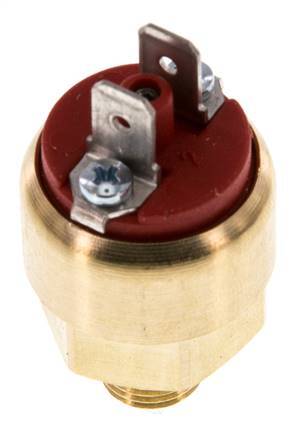 1 to 10bar NO Brass Pressure Switch G1/8'' 42VAC/DC Flat Connector