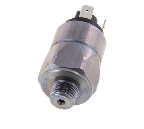 10 to 100bar SPDT Steel Pressure Switch G1/4'' 42VAC Flat Connector