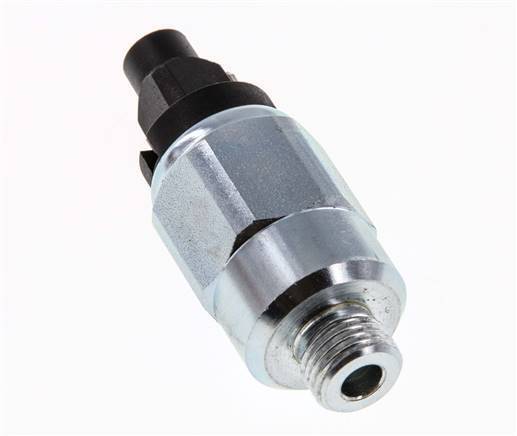 10 to 70bar NC Steel Pressure Switch G1/4'' 42VAC Flat Connector