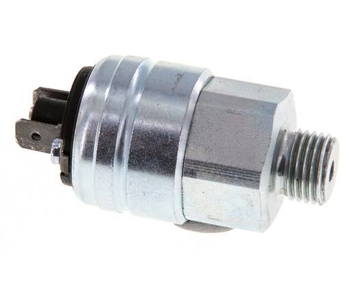 100 to 350bar NC Steel Pressure Switch G1/4'' 42VAC Flat Connector