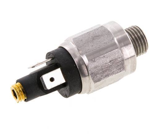 0.5 to 2bar NC Stainless Steel Pressure Switch G1/4'' 42VAC Flat Connector
