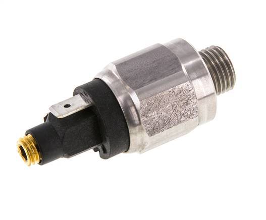 0.5 to 2bar NO Stainless Steel Pressure Switch G1/4'' 42VAC Flat Connector