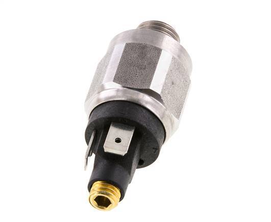 1 to 10bar NC Stainless Steel Pressure Switch G1/4'' 42VAC Flat Connector