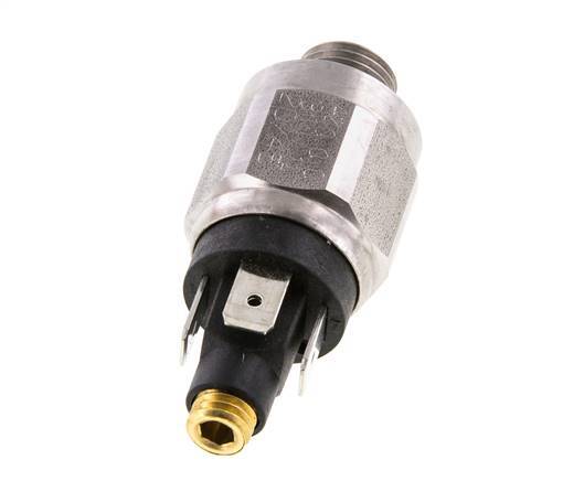 1 to 10bar SPDT Stainless Steel Pressure Switch G1/4'' 42VAC Flat Connector