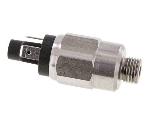 10 to 70bar NC Stainless Steel Pressure Switch G1/4'' 42VAC Flat Connector
