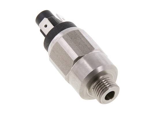 10 to 70bar NC Stainless Steel Pressure Switch G1/4'' 42VAC Flat Connector