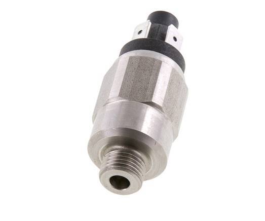 10 to 70bar NC Stainless Steel Pressure Switch G1/4'' 42VAC Flat Connector