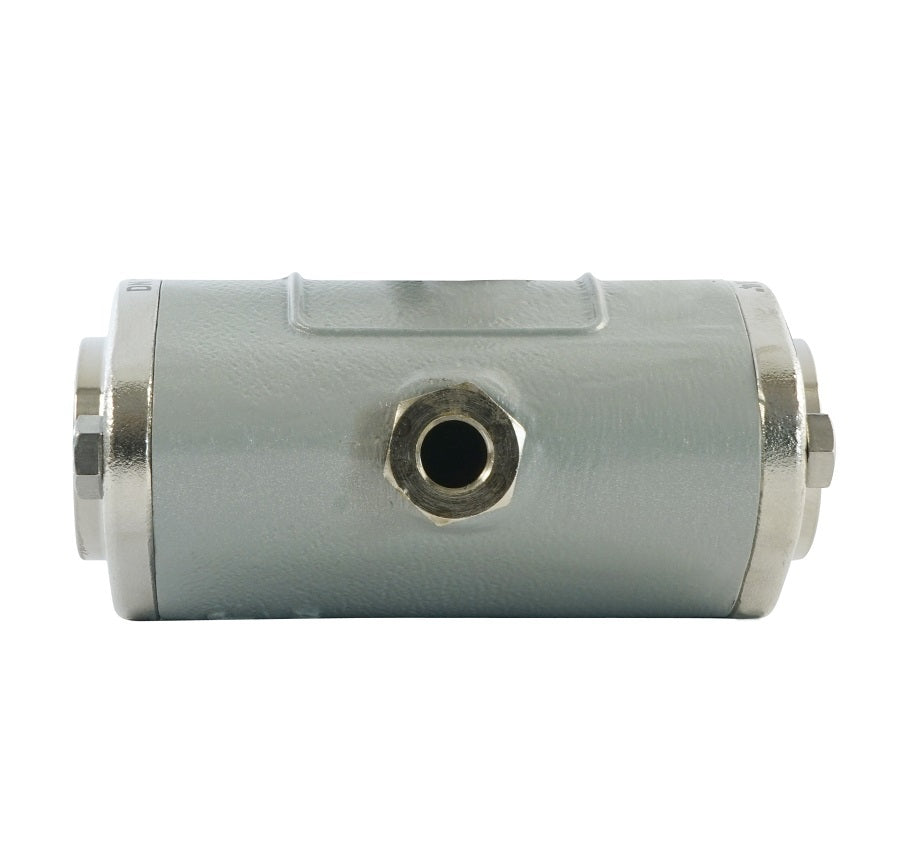 1/2 inch Aluminum Pneumatic Pinch Valve With Rubber Sleeve - Food Safe