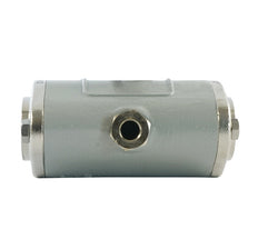 3/4 inch Aluminum Pneumatic Pinch Valve with Rubber Sleeve - Abrasion Resistant