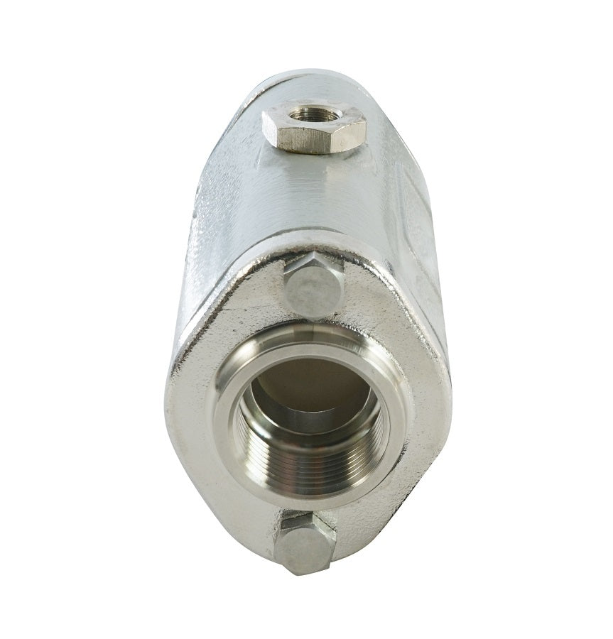 1/2 inch Aluminum Pneumatic Pinch Valve With Rubber Sleeve - Food Safe