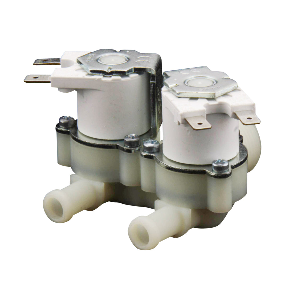 Solenoid Valve RPE double 3/4''x10mm nylon NBR 180° 0.2-10bar 24V AC