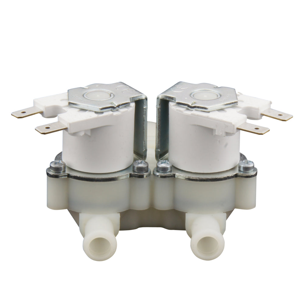 Solenoid Valve RPE double 3/4''x10mm nylon NBR 180° 0.2-10bar 24V AC
