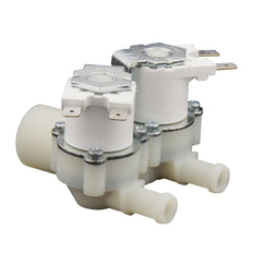 Solenoid Valve RPE double 3/4''x10mm nylon NBR 180° 0.2-10bar 24V AC